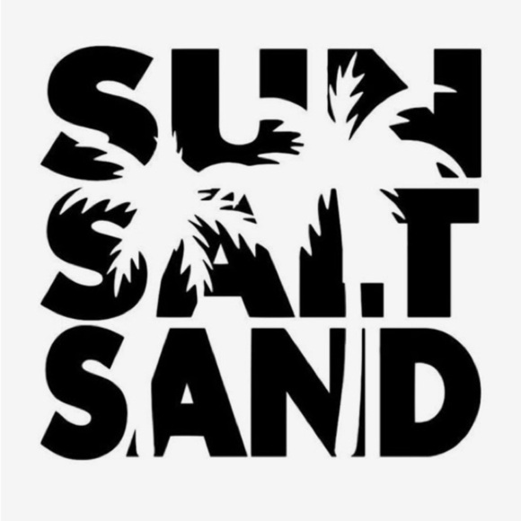 PERRY ELLIS ~ Polka Dot Women's Swim Suit Cover-Up w/Brown Aqua & Yellow Circles - Picture 7 of 7